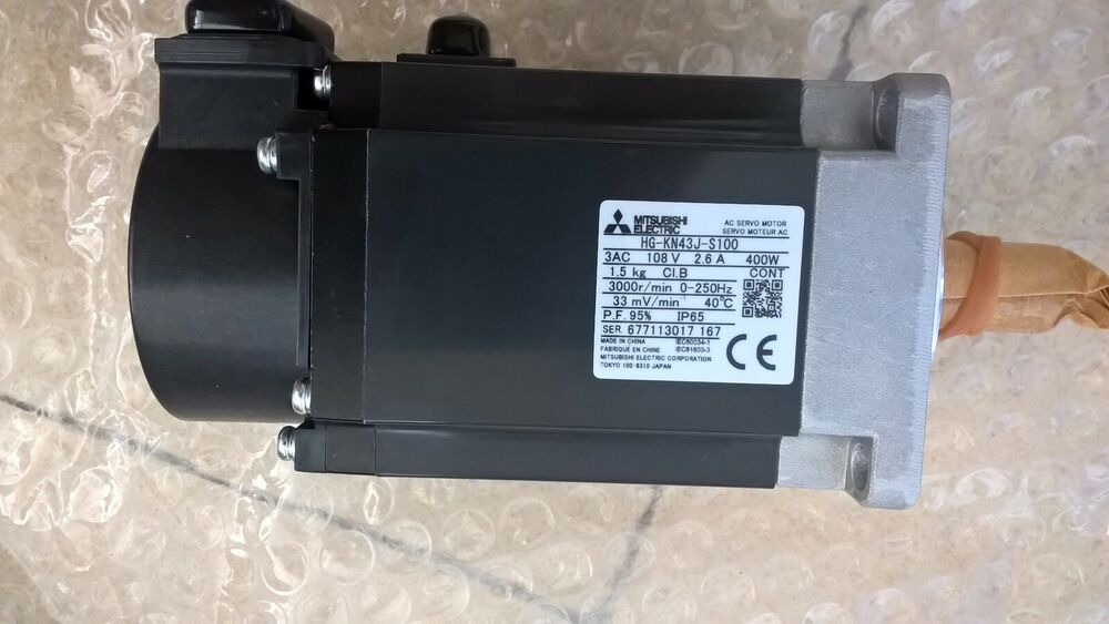 NEW MITSUBISHI AC SERVO MOTOR HG-KN43J-S100 HGKN43JS100 FREE EXPEDITED SHIPPING DHL / UPS / FedEX