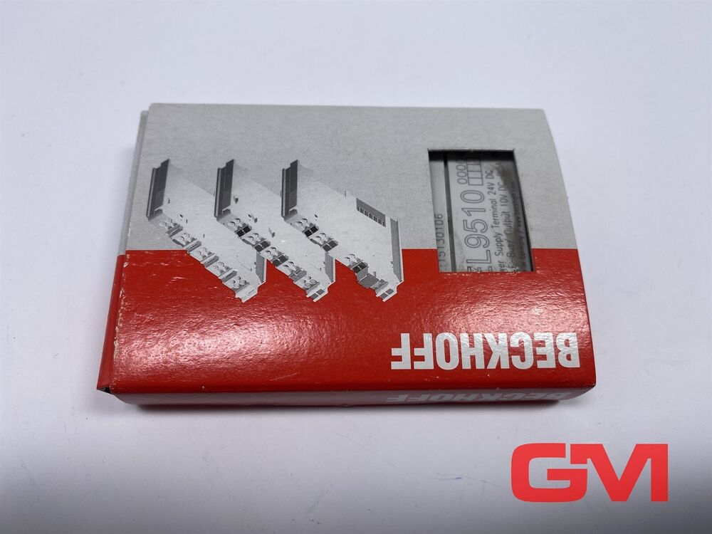 Beckhoff Netzteilklemme EL9510 Power Supply Terminal From: 10 5v Ein : 24VDC