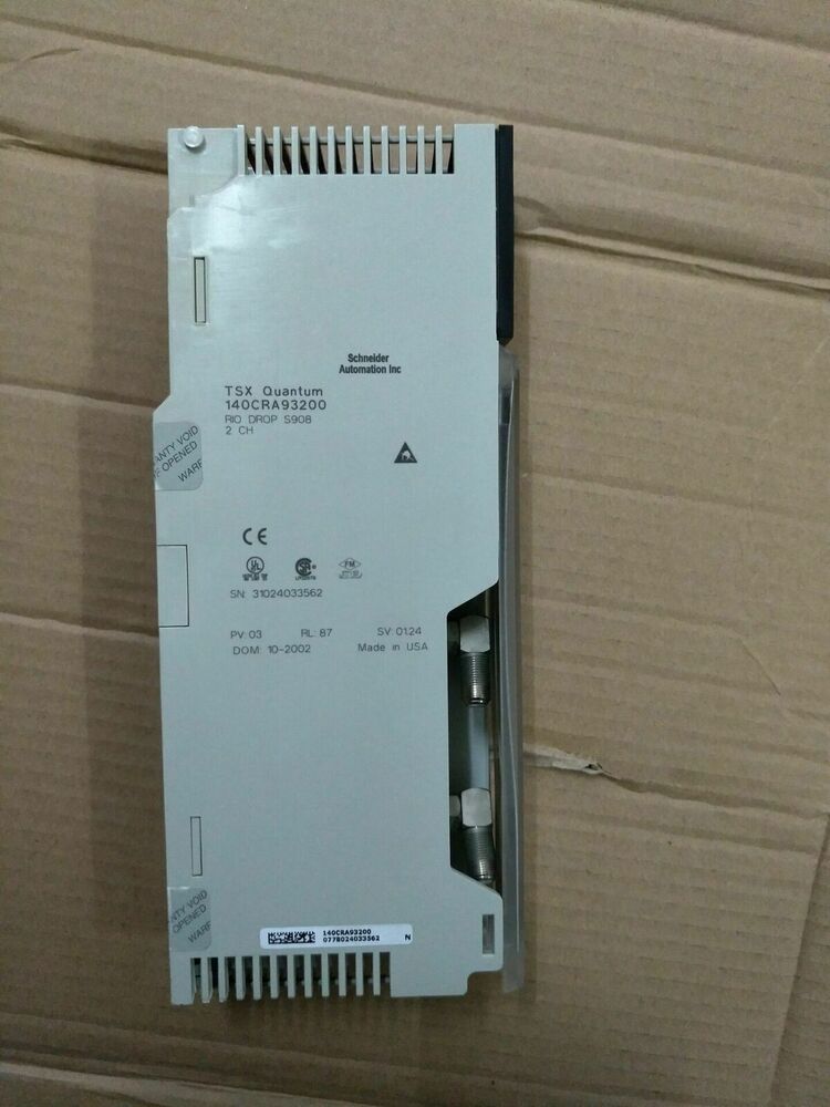 Schneider 140CRA93200 Modicon Quantum RIO Drop 1PC New In Box Expedited Shipping DHL / UPS / FedEX