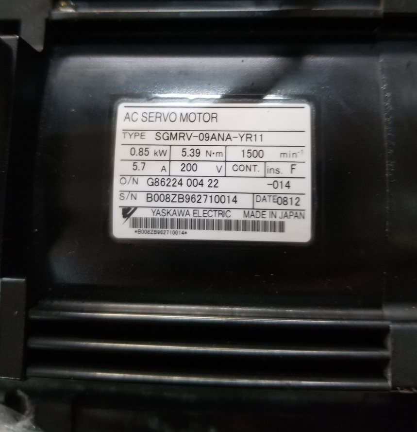 1PC New Yaskawa SGMRV-09ANA-YR11 Servo Motor Expedited Shipping SGMRV09ANAYR11