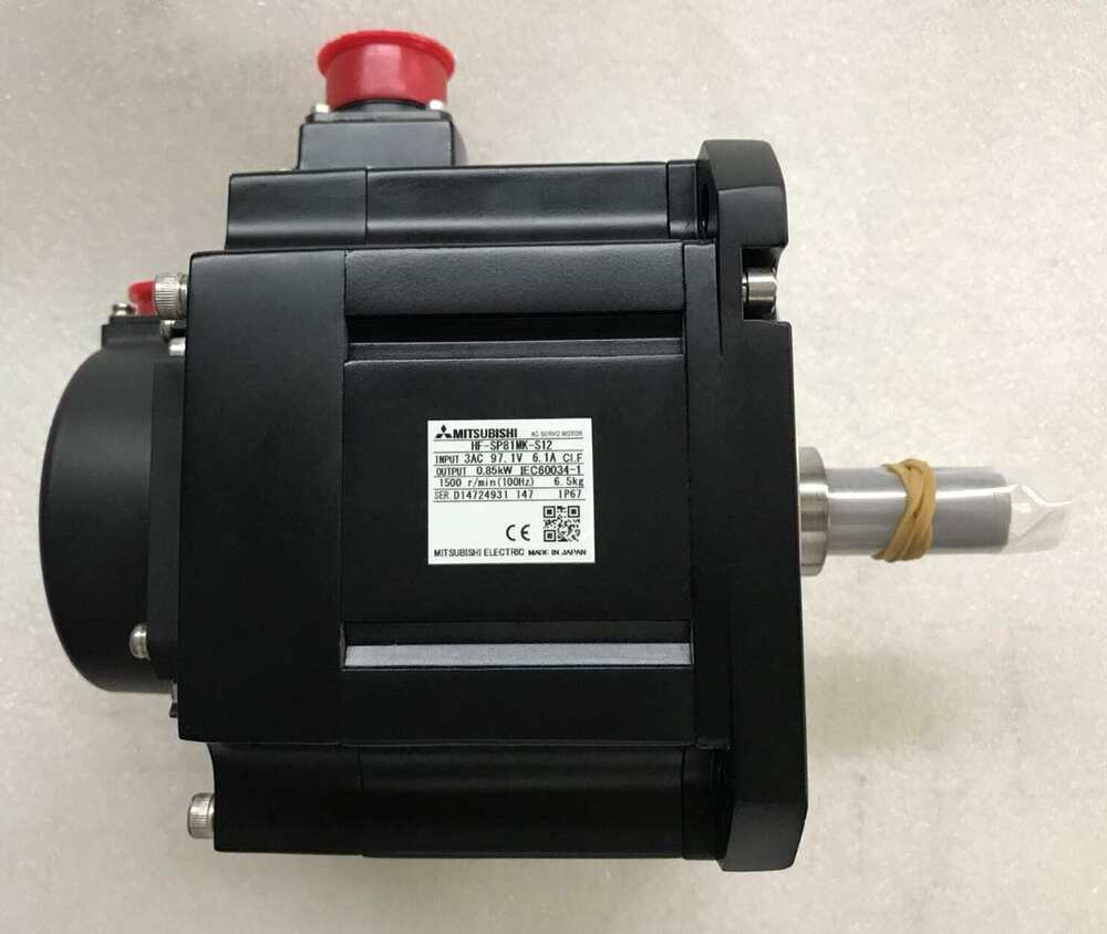 MITSUBUSHI HF-SP81MK-S12 AC Servo Motor HFSP81MKS12 New Expedited Shipping UPS / DHL / Fedex