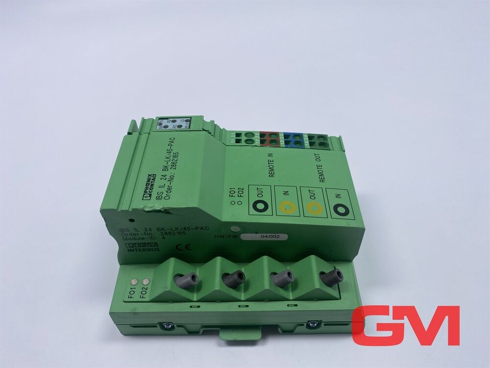 Phoenix Contact Bus Coupler 2862165 Ibs Il 24 Bk-lk / 45-pac Damaged