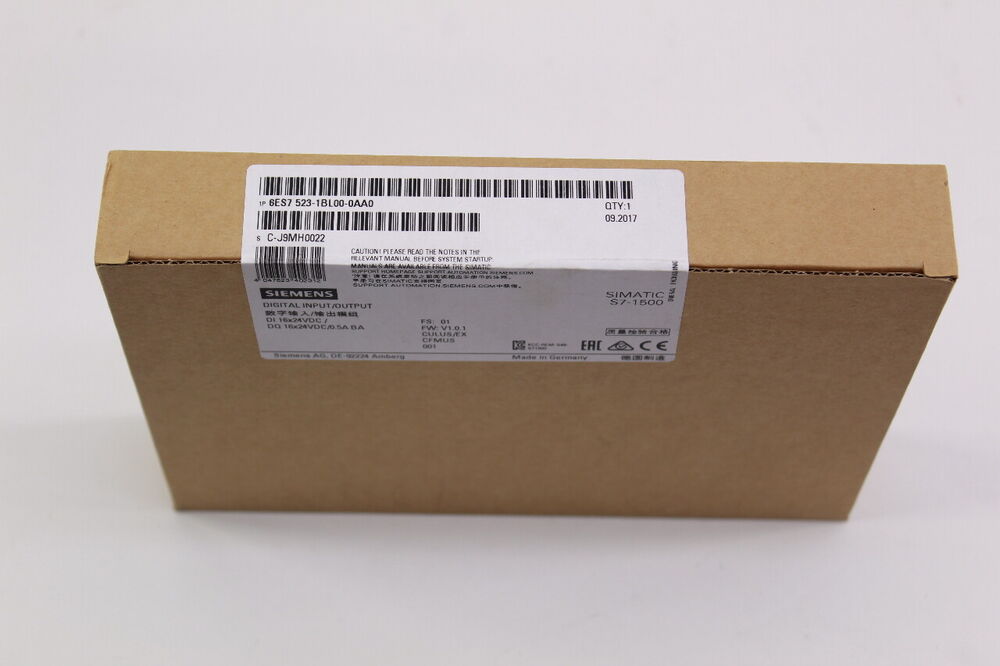 Siemens 6ES7 523-1BL00-0AA0 PLC 6ES7 5231BL000AA0 New In Box Expedited Shipping DHL / UPS / FedEx