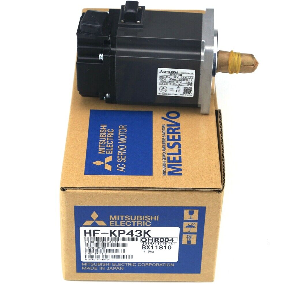 Brand New Mitsubishi Servo Motor HF-KP43K HFKP43K Programmable Logic Controller UPS / DHL / Fedex