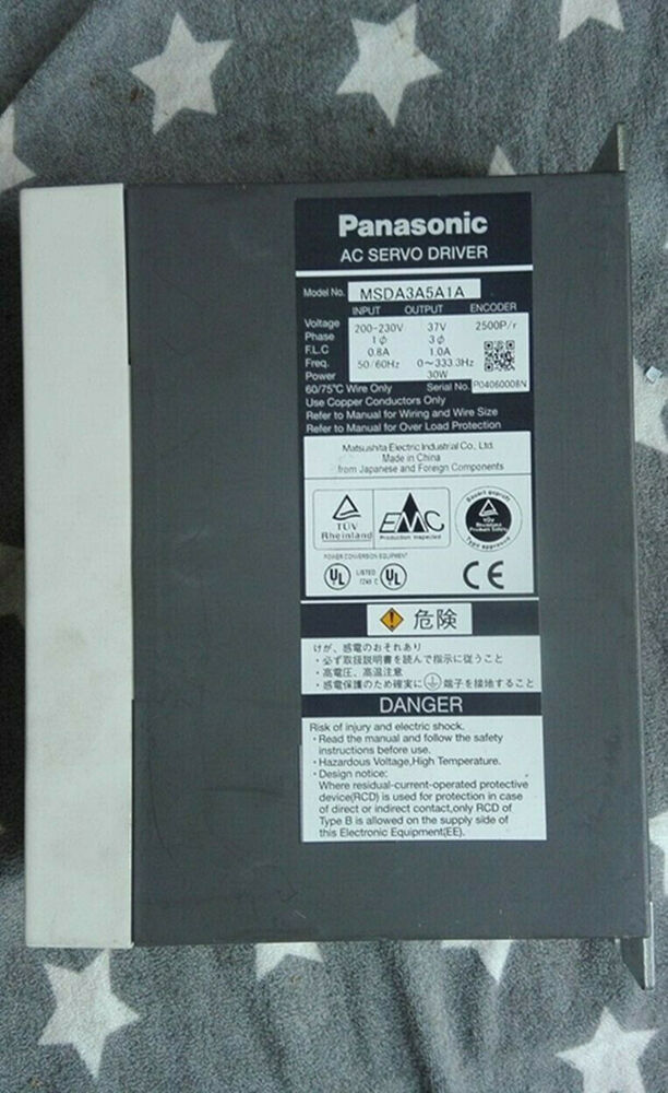1PC New In Box Panasonic MSDA3A5A1A Servo Drive Expedited Shipping