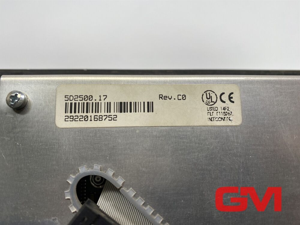 B&R Operator Panel 5D2500.17 Display Control Panel Revision C0 Jenbacher Dia.ne