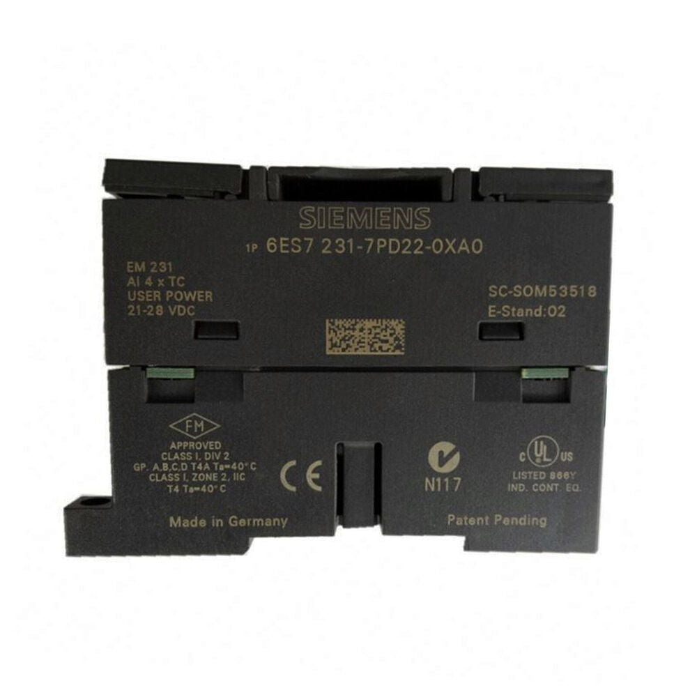 New In Box SIEMENS 6ES7 231-7PD22-0XA0 Analog Input Module DHL / UPS / FedEx