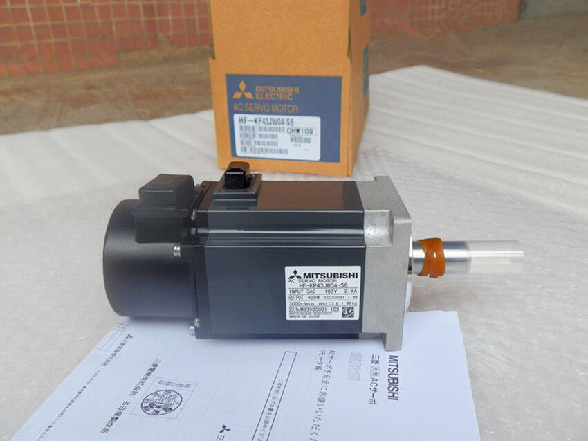 Mitsubishi HF-KP43JW04-S6 Servo Motor HFKP43JW04S6 New In Box Expedited Shipping DHL / UPS / FedEX