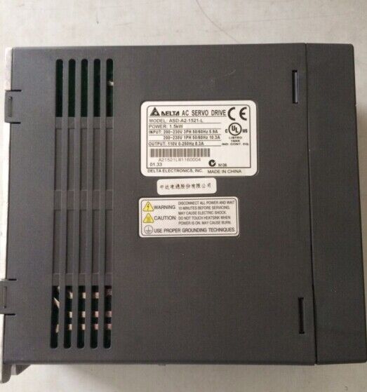 NEW ORIGINAL 1PC DELTA AC SERVO DRIVER ASD-A2-1521-L FREE EXPEDITED SHIPPING UPS / DHL / Fedex