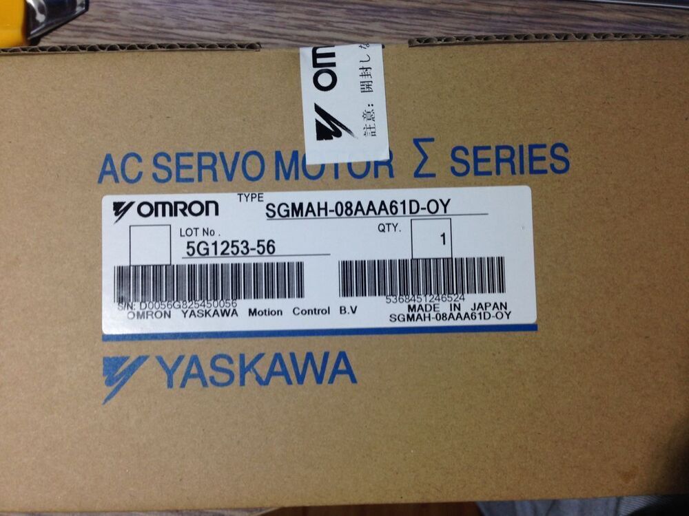 1PC New Yaskawa SGMAH-08AAA61D-OY Servo Motor Expedited Shipping