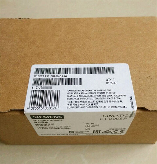 NEW SIEMENS 6ES7131-6BF60-0AA0 6ES7 131-6BF60-0AA0 Module DHL / UPS / FedEx