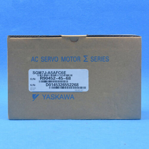 1PC New Yaskawa SGM7J-A5AFC6E Servo Motor Expedited Shipping SGM7JA5AFC6E