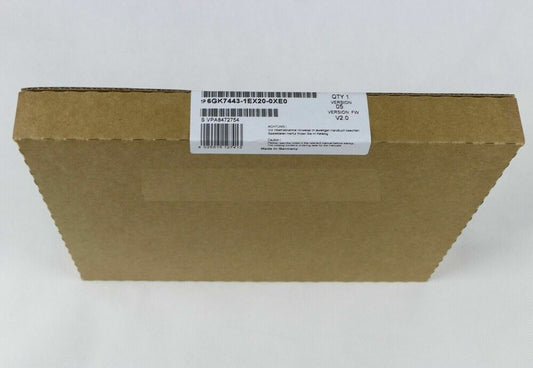 SIEMENS 6GK7443-1EX20-0XE0 PLC 6GK74431EX200XE0 New In Box Expedited Shipping DHL / UPS / FedEx
