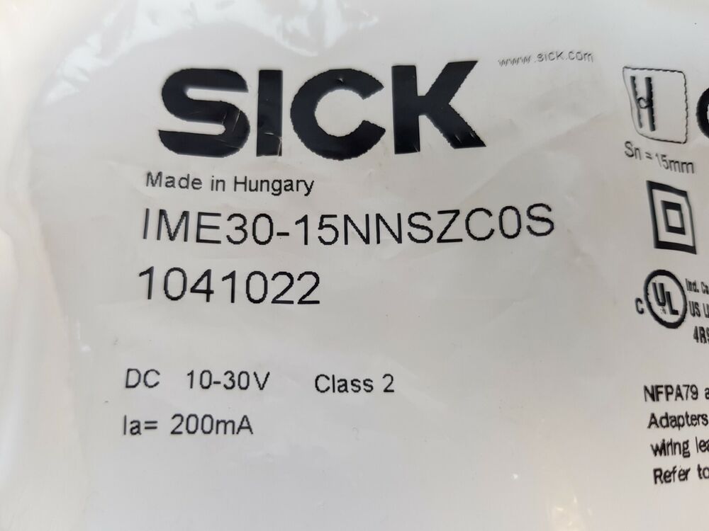 1PC New Sick IME30-15NNSZC0S Proximity Switch IME3015NNSZC0S DHL / UPS / FedEx