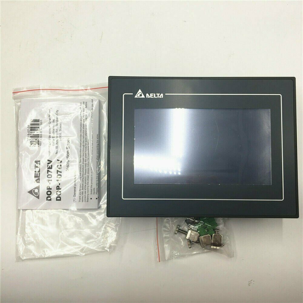 1PC New Delta DOP-107EV HMI Touch Screen DOP107EV Expedited Shipping DHL / UPS / FedEx