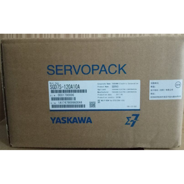 1PC New Yaskawa SGD7S-120A10A Servo Driver Expedited Shipping