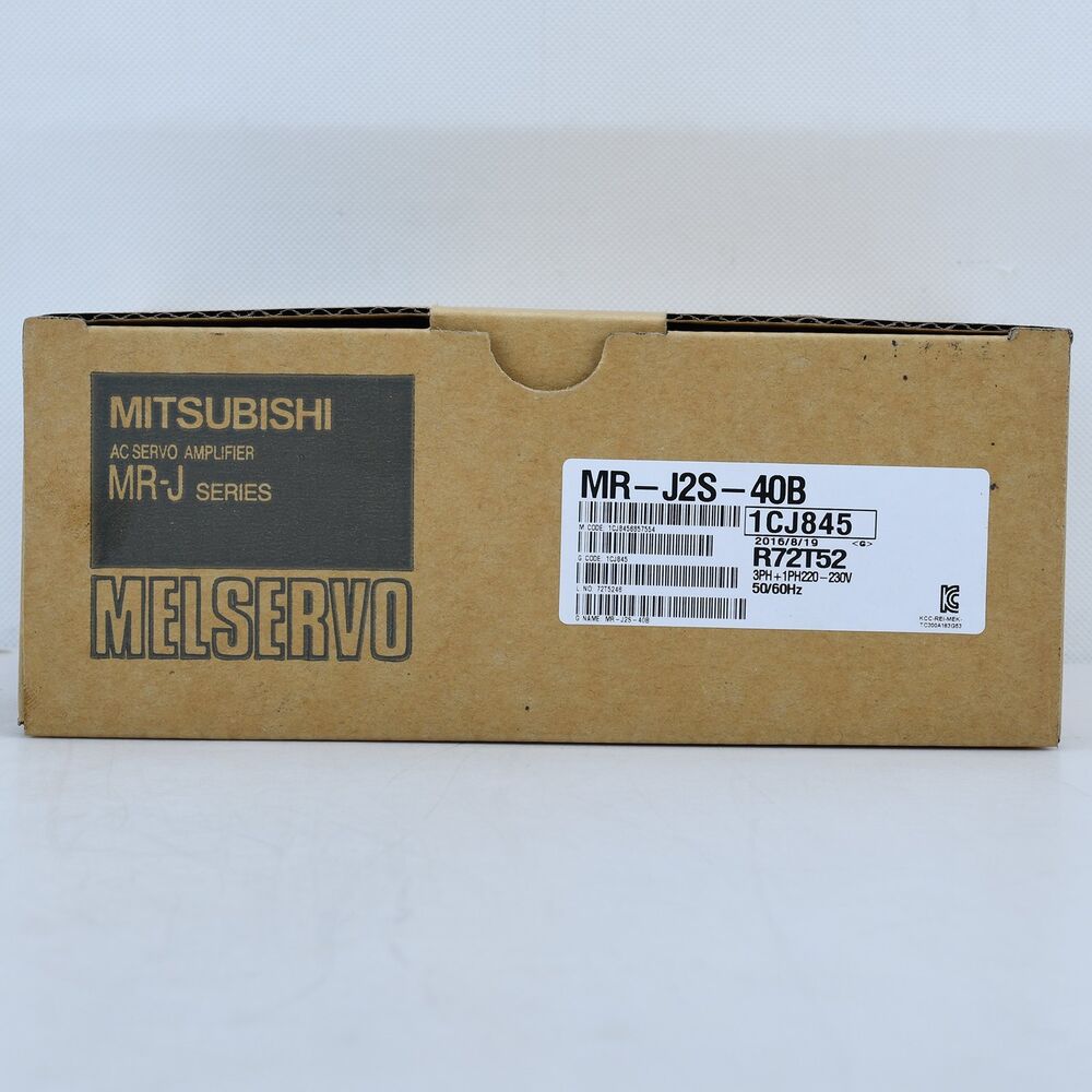 Mitsubishi MR-J2S-40B AC Servo Drive New In Box MRJ2S40B PLC DHL / UPS / FedEx