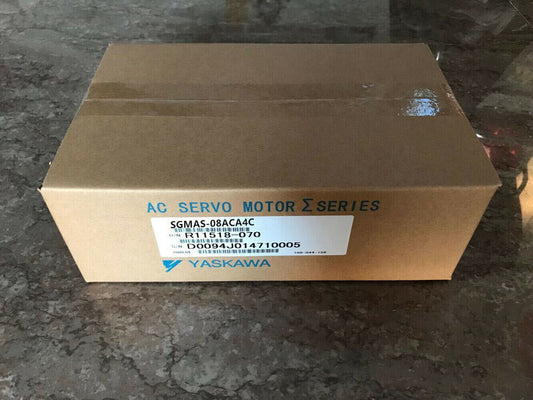 1PC New Yaskawa SGMAS-08ACA4C Servo Motor Expedited Shipping SGMAS08ACA4C