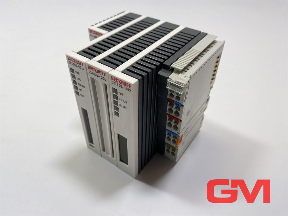 Beckhoff CPU Module CX1000-0012+CX1000-N000+CX1000-C00L+CX1100-0002 Hw 2.2