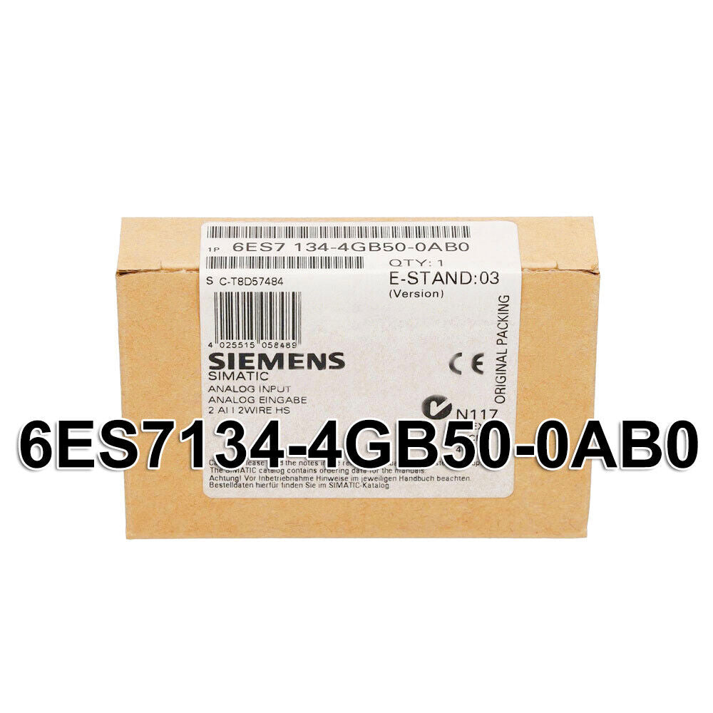 New Siemens 6ES7134-4GB50-0AB0 6ES7 134-4GB50-0AB0 SIMATIC DP ELECTRONIC MODULE