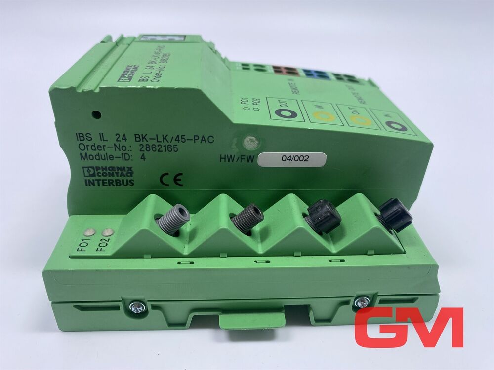 Phoenix Contact Bus Coupler Ibs Il 24 Bk-lk / 45-pac 2862165 Slightly Damaged