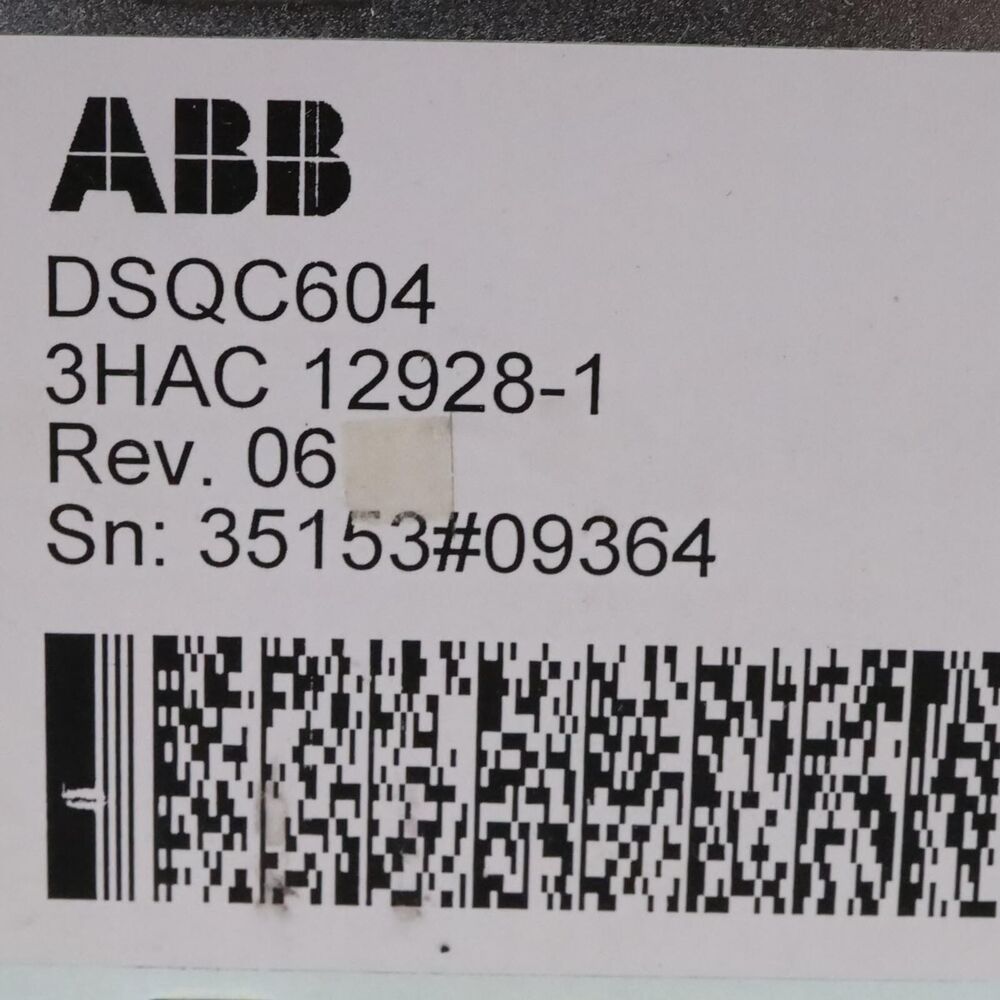 New ABB / powerbox power supply DSQC604 3HAC12928-1 PBSE1027 Rev.06 GEB-