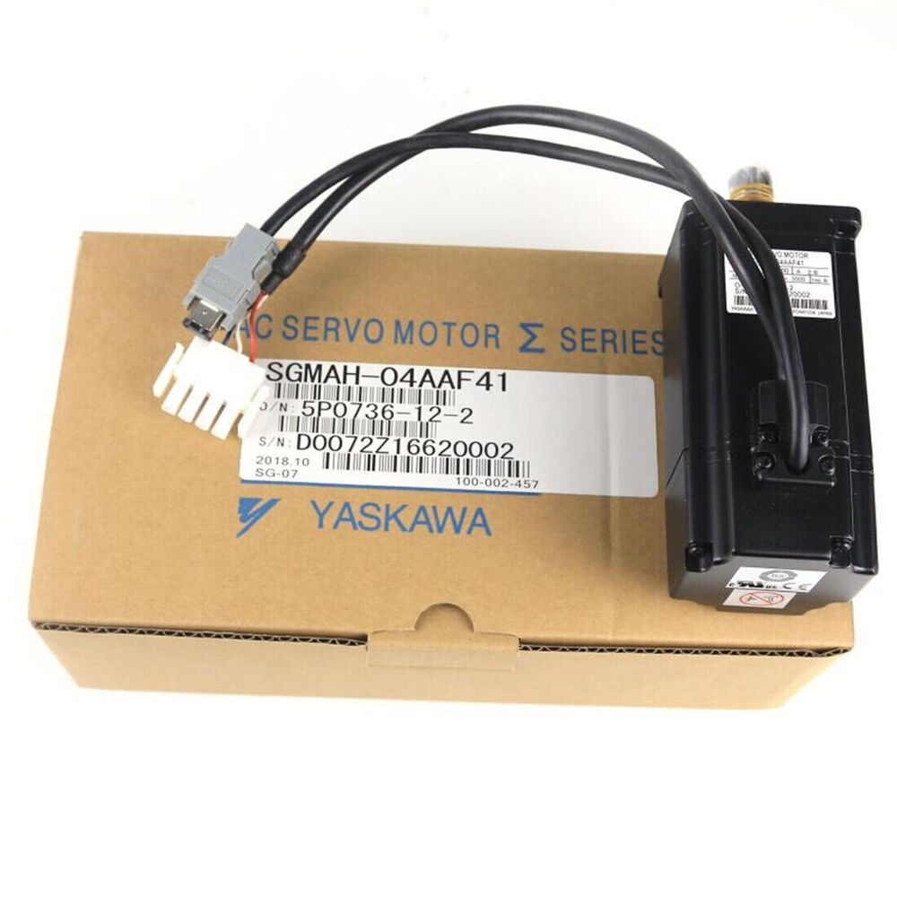 New In Box YASKAWA SGMAH-04AAF41 Servo Motor - US Stock DHL / UPS / FedEx