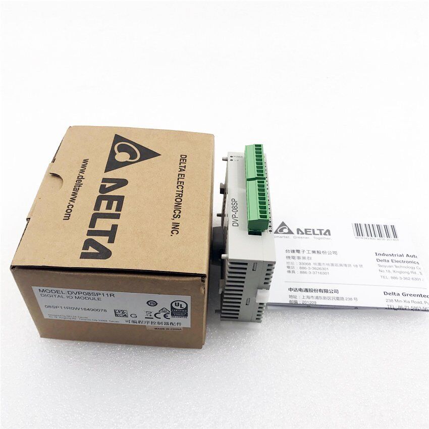 1PCS New Delta DVP08SP11R PLC In Box Free Shipping DHL / UPS / FedEx