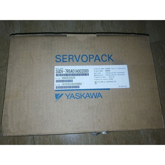 1PC New Yaskawa SGDV-7R6A01A002000 Servo Driver Expedited Shipping