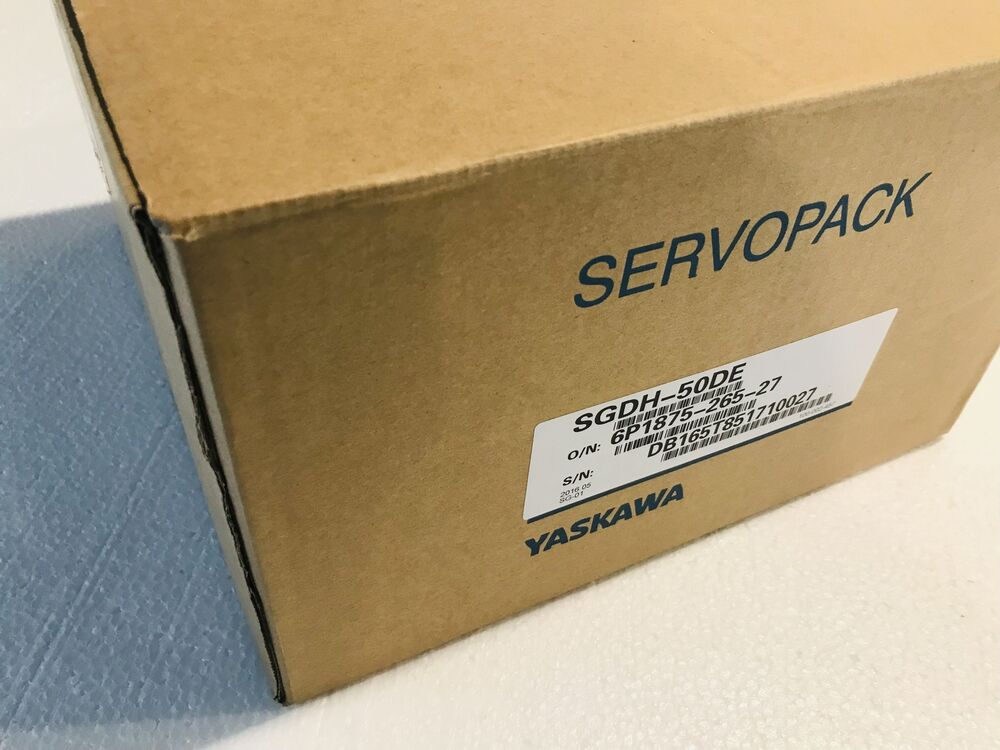 New Sealed Yaskawa ServoPack Drive SGDH-50DE Fast Shipping  UPS /  Fedex / DHL