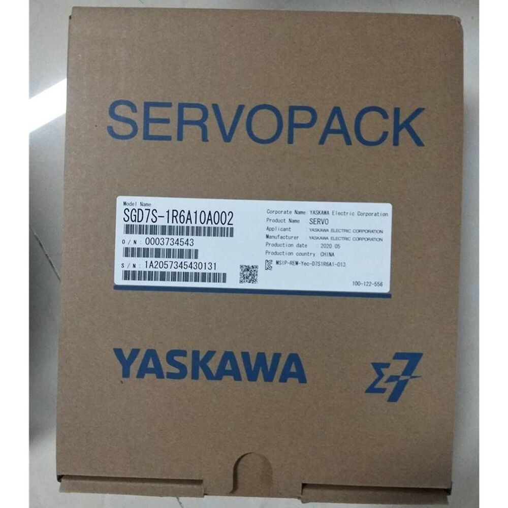 1PC New Yaskawa SGD7S-1R6A10A002 Servo Driver Expedited Shipping