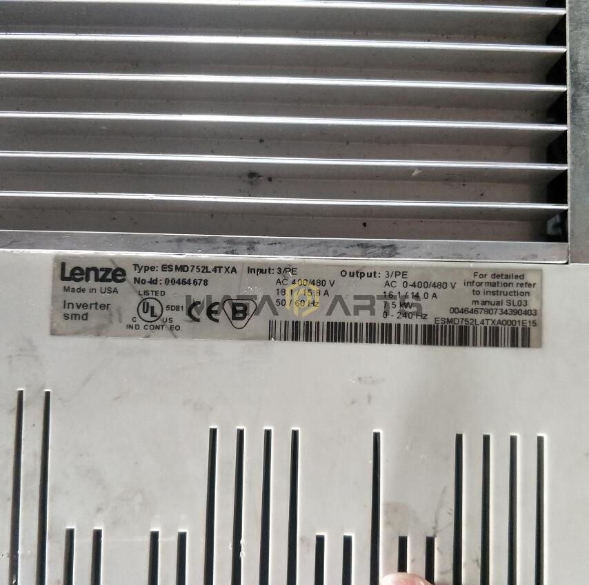 1PC Lenze drive ESMD 752L4TXA Tested Used