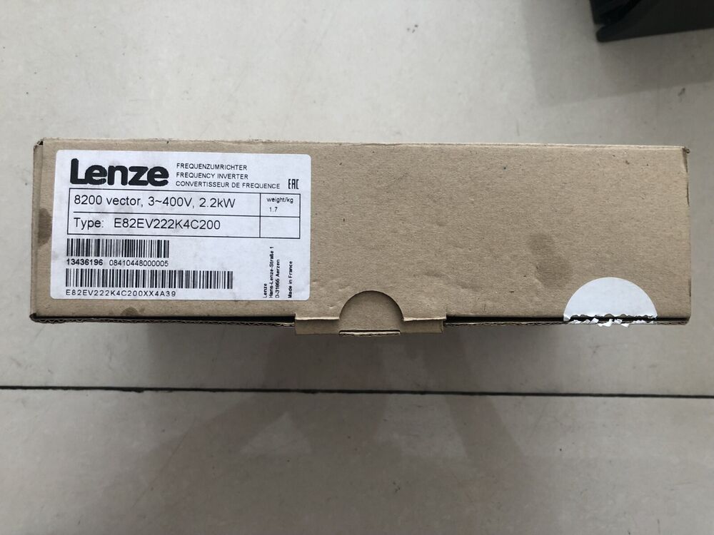 1PC NEW LENZE E82EV222K4C200 INVERTER E82EV222_4C200 EXPEDITED SHIPPING DHL / UPS / FedEx