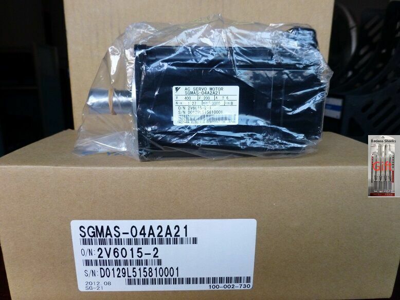 1PC New Yaskawa SGMAS-04A2A21 Servo Motor Expedited Shipping SGMAS04A2A21