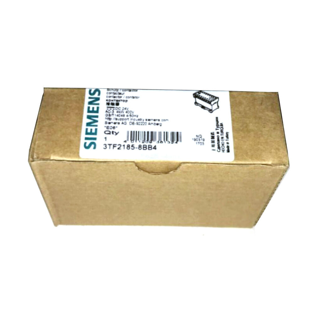 New In Box SIEMENS 3TF2185-8BB4 DC Contactor DHL / UPS / FedEx