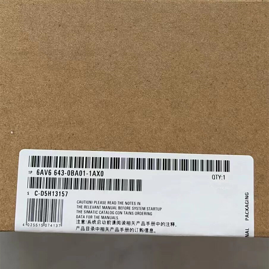NEW Siemens 6AV6643-0BA01-1AX0 SMART PLC Module 6AV6643-0BA01-1AX0