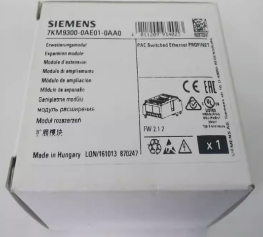 NEW SIEMENS 7KM9300-0AE01-0AA0 EXPANSION MODULE 7KM93000AE010AA DHL / UPS / FedEx