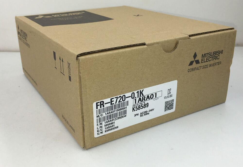 Mitsubishi FR-E720-0.1K Inverter New One Expedited Shipping FRE7200.1K UPS / DHL / FedEx