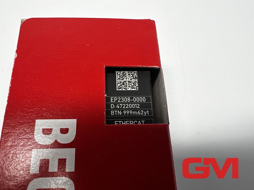 Beckhoff EtherCAT Box EP2308-0000 4-channel Digital input/Exit 24VDC M8