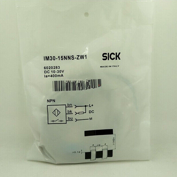 1PC New Sick IM30-15NNS-ZW1 Proximity Switch IM3015NNSZW1 DHL / UPS / FedEx