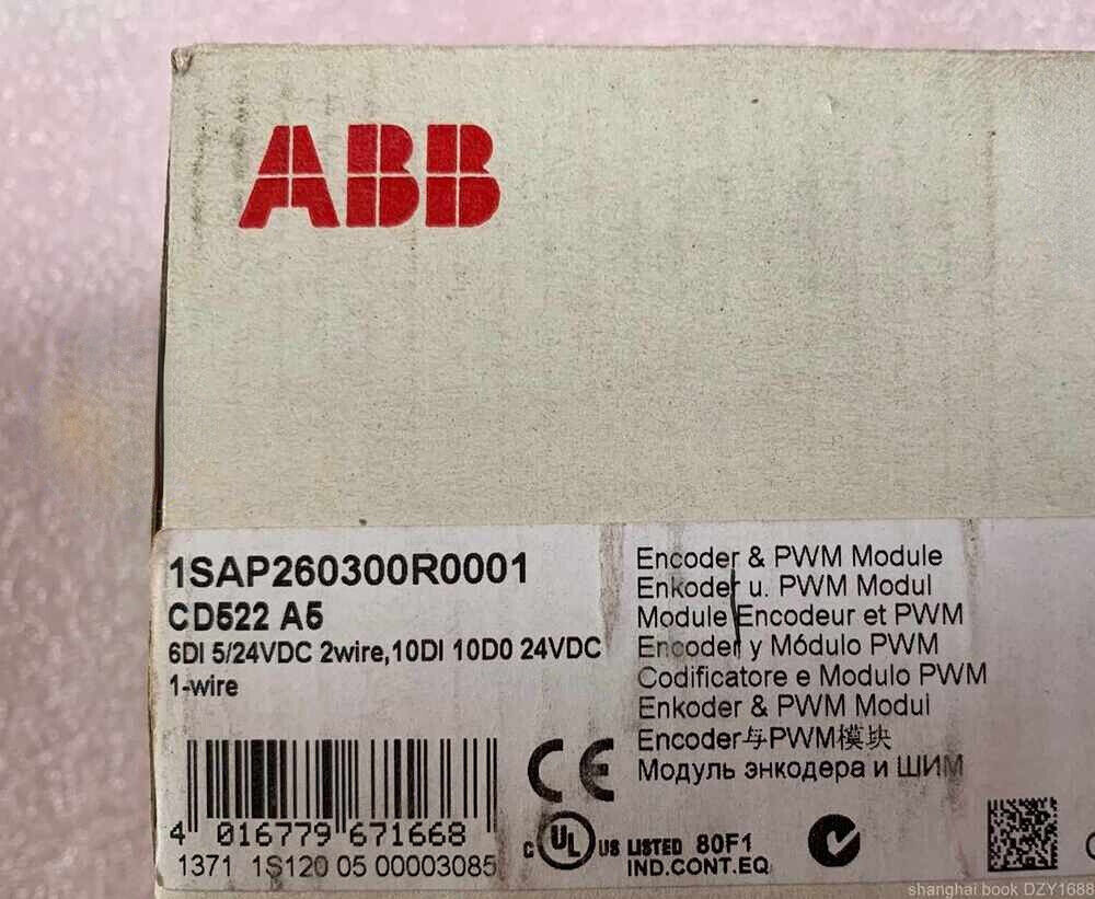 ABB PLC 1SAP260300R0001 WITH ONE YEAR WARRANTY FAST SHIPPING 1PCS NIB