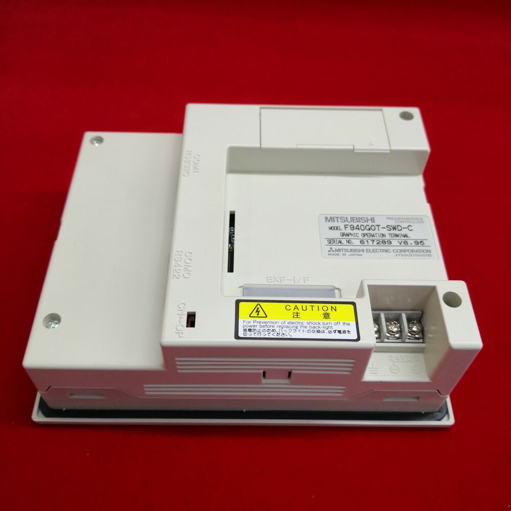 NEW MITSUBISHI TOUCH PANEL F940GOT-SWD-C F940GOTSWDC FREE EXPEDITED SHIPPING DHL / UPS / FedEX