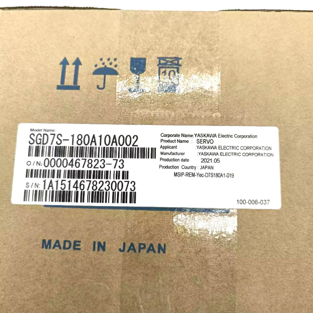 1PC New Yaskawa SGD7S-180A10A002 Servo Driver Expedited Shipping