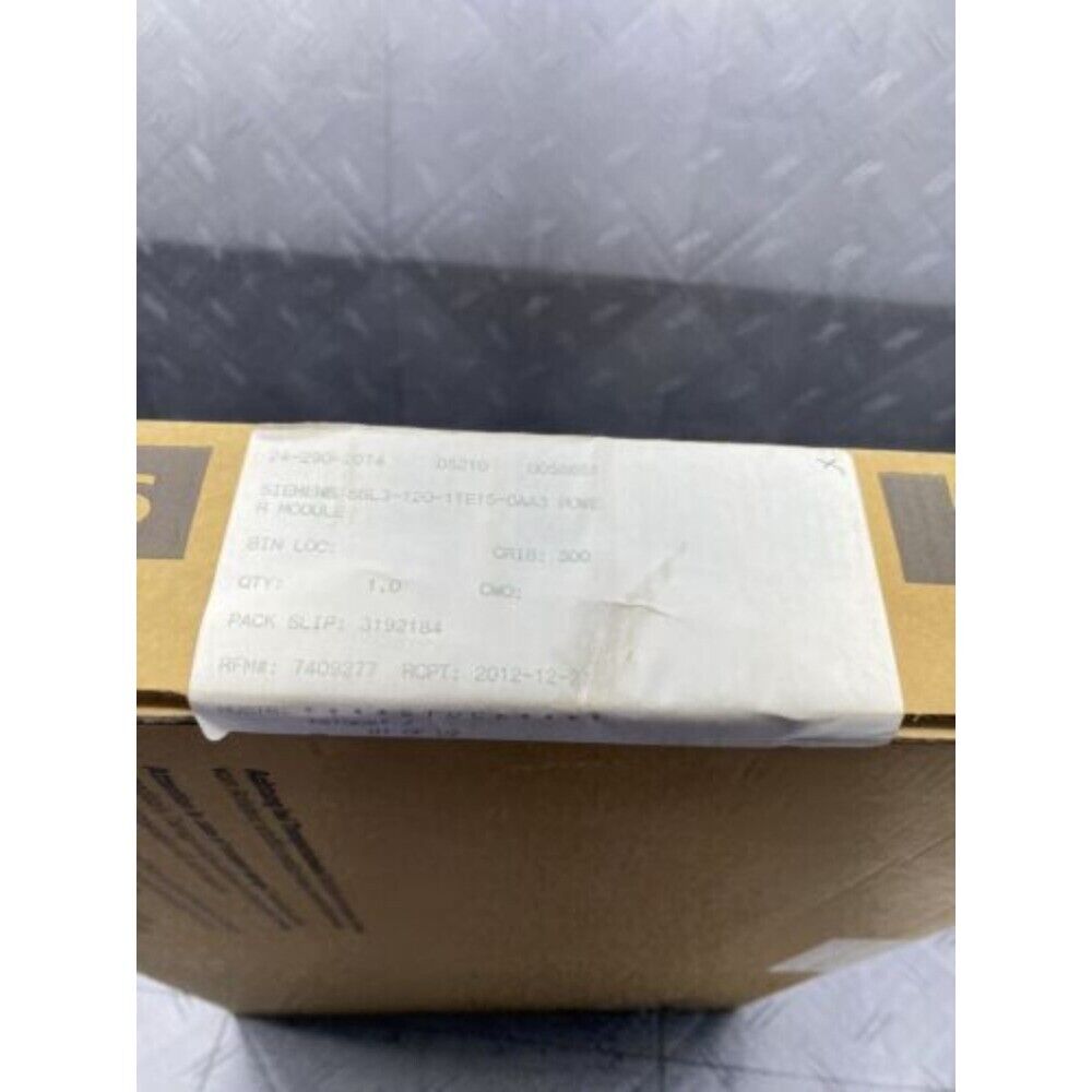 6SL3120-1TE15-0AA3 New Siemens S120 Single Motor Module 6SL3 120-1TE15-0AA3