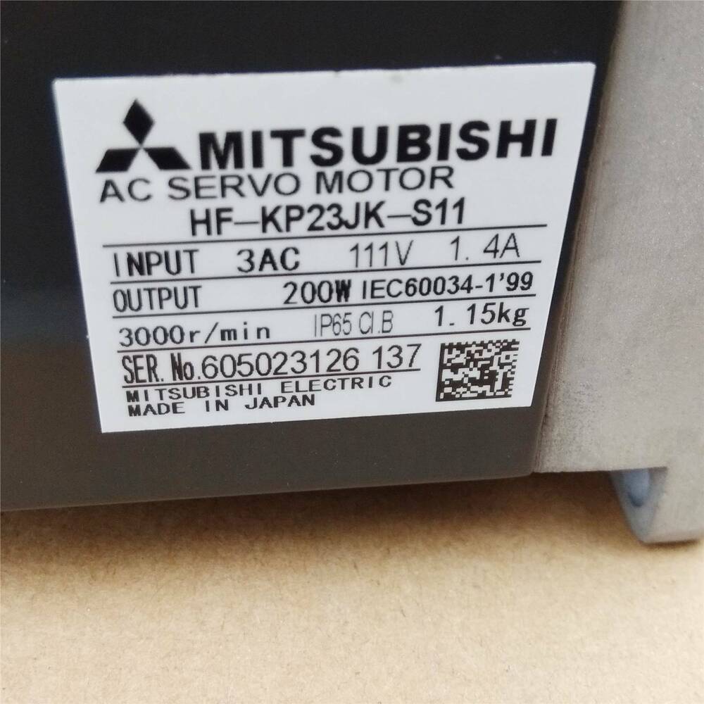 Mitsubishi AC Servo Motor Mitsubishi HF-KP23JK-S11 New UPS / DHL / Fedex