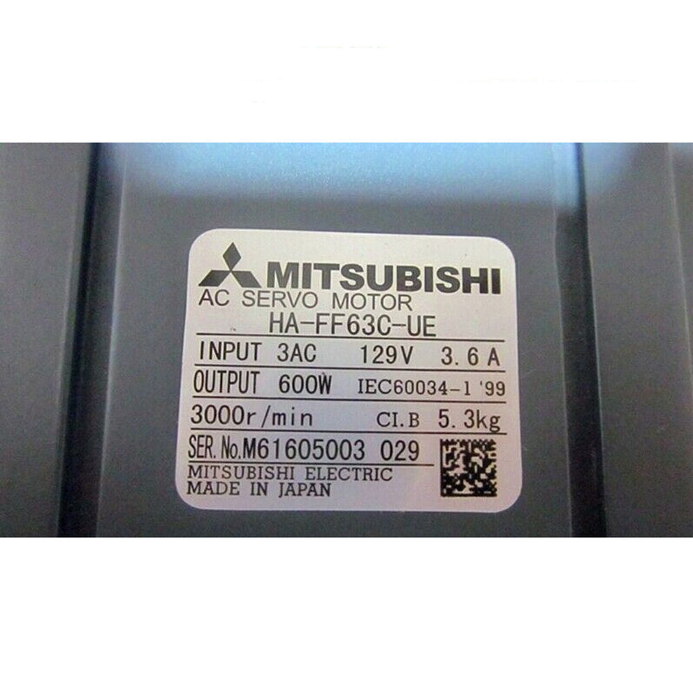 Brand New in Box Mitsubishi HA-FF63C-UE Servo Motor fedex UPS / DHL / Fedex