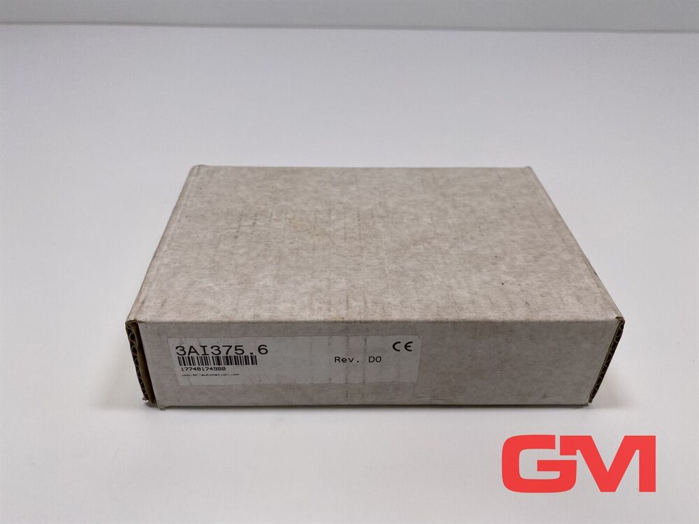 B&R Analog Input Module 3AI375.6 AI375 Revision D0 2005