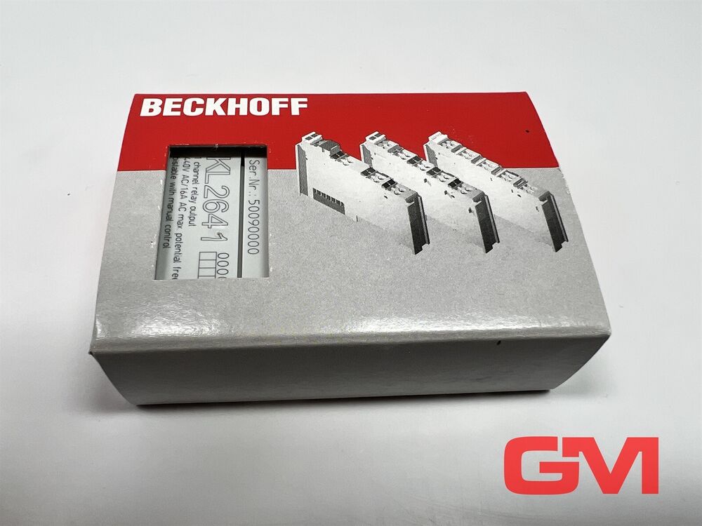 Beckhoff KL2641 Busklemme Bus Terminal 1 Channel Relay Output KL2641 0000