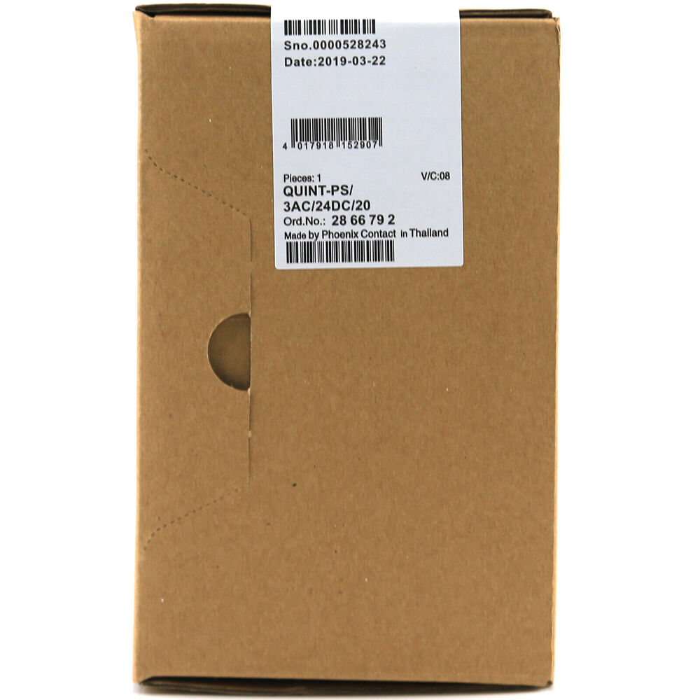 NEW PHOENIX 2866792 QUINT- PS /3AC/24DC/20 Power Supply Unit DHL / UPS / FedEx