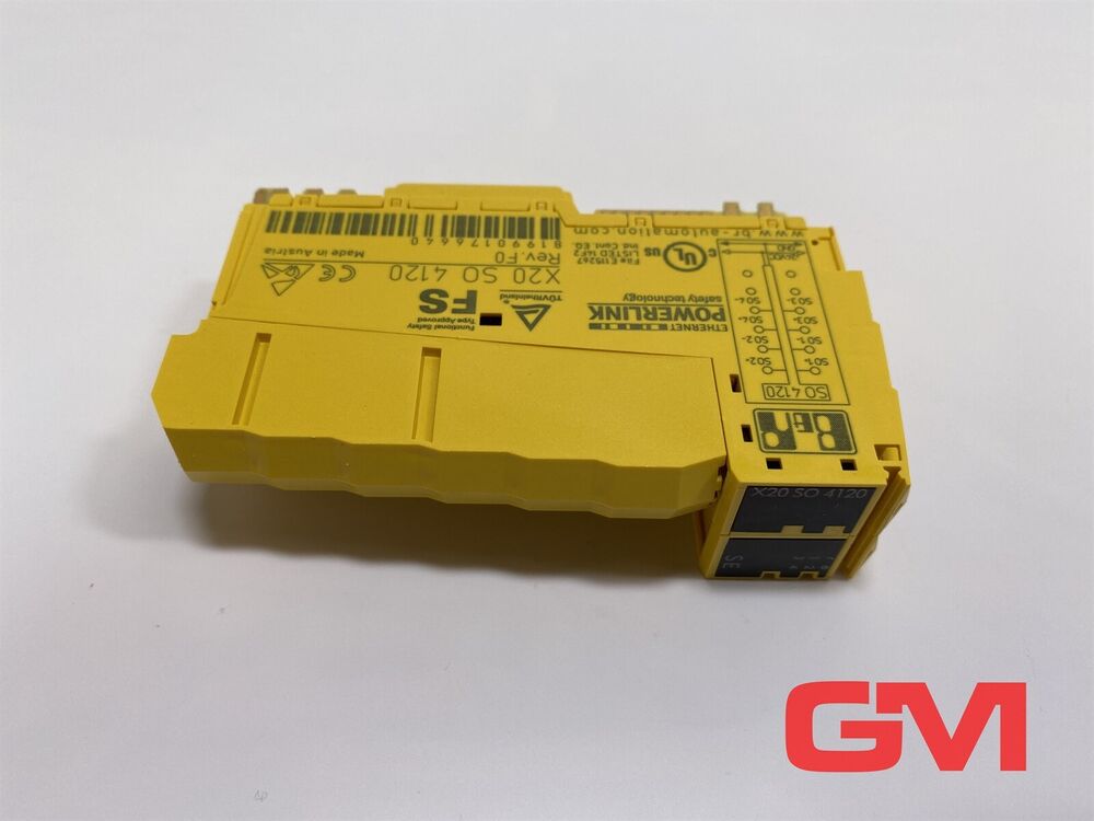 B&R Safe Output Module X20SO4120 Safety Digital Output SO4120 Revision F0
